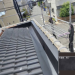 神戸市にて雨漏り修理〈谷樋からの雨漏り・瓦屋根の補修工事〉 施工後